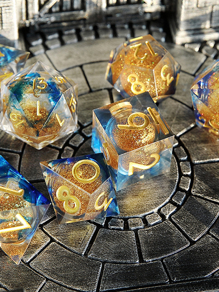 Dragon Resin D20 Dice – Eye Corner – alternate product view