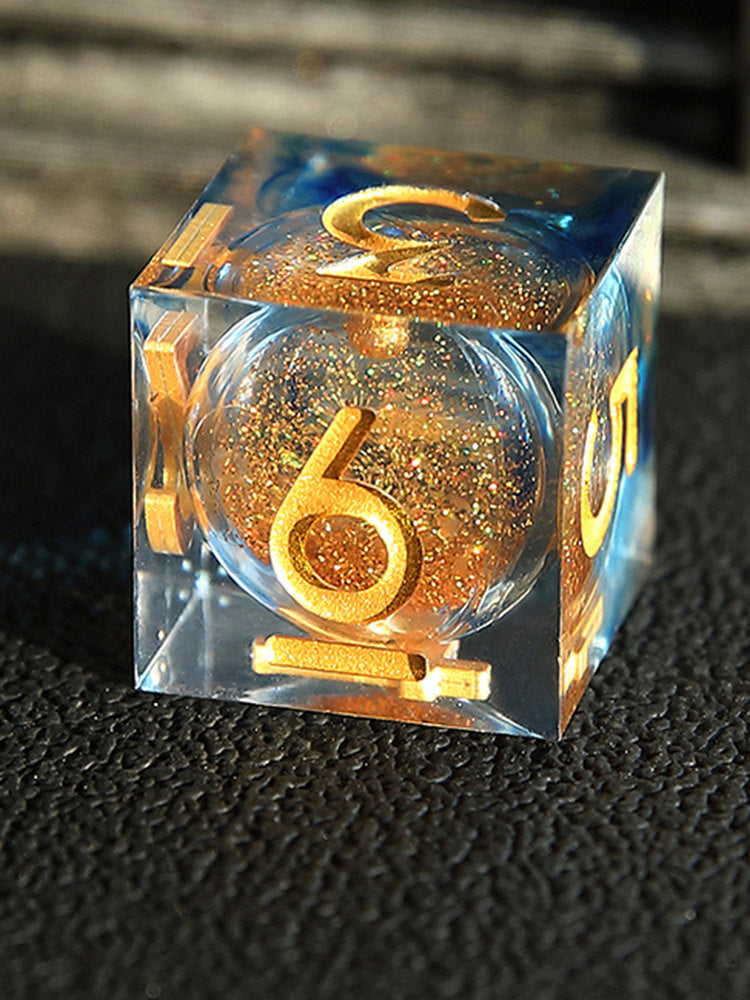 Dragon Resin D20 Dice – Eye Corner – alternate product view