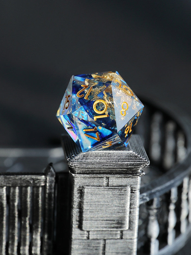 Dragon Resin D20 Dice – Eye Corner – alternate product view