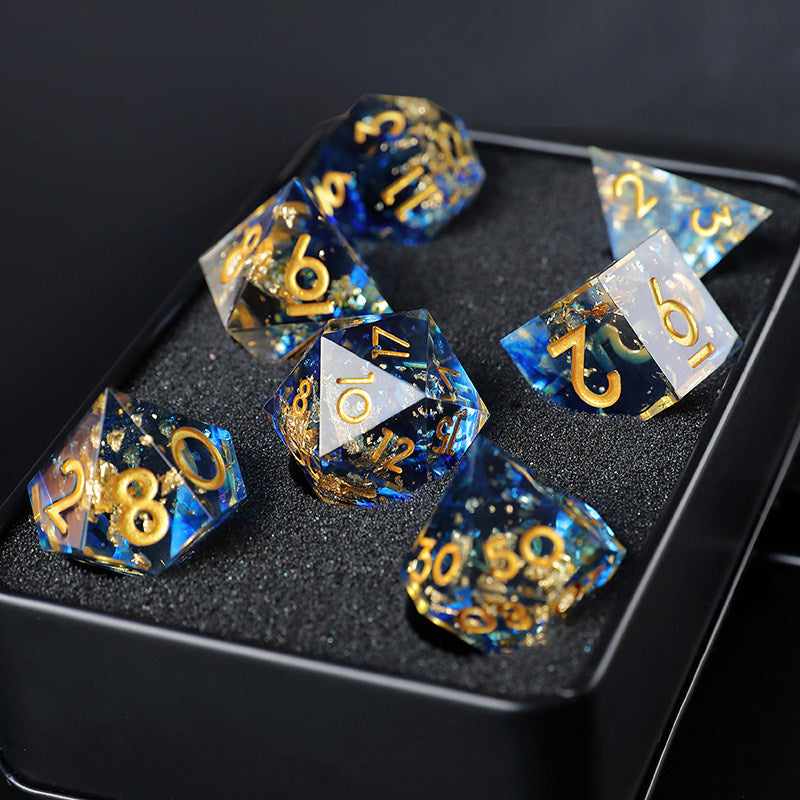 Dragon Resin D20 Dice – Eye Corner – alternate product view