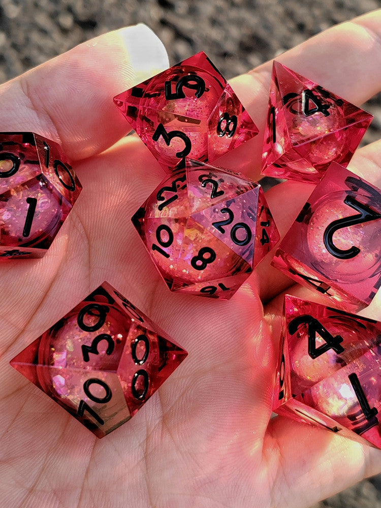 Dragon Resin D20 Dice – Eye Corner – alternate product view