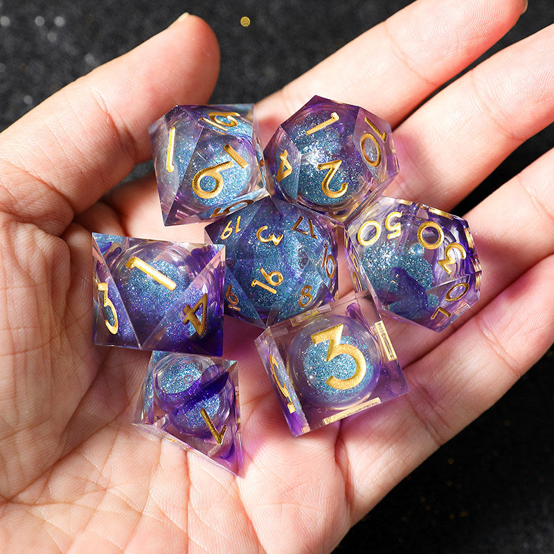 Dragon Resin D20 Dice – Eye Corner – alternate product view