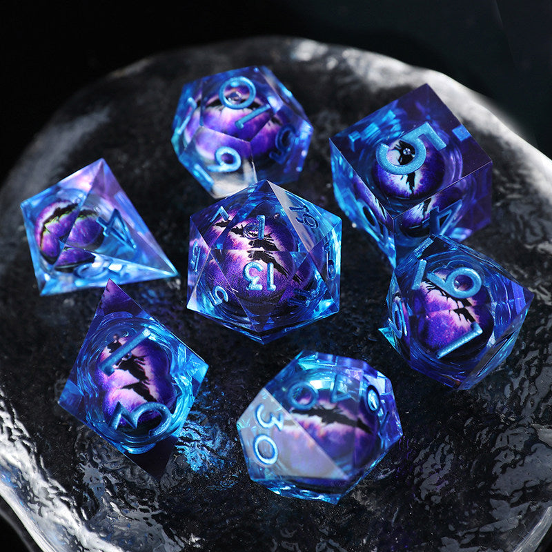 Dragon Resin D20 Dice – Eye Corner – alternate product view