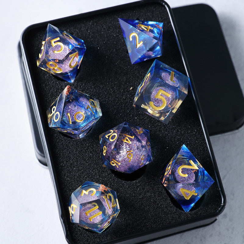 Dragon Resin D20 Dice – Eye Corner – alternate product view