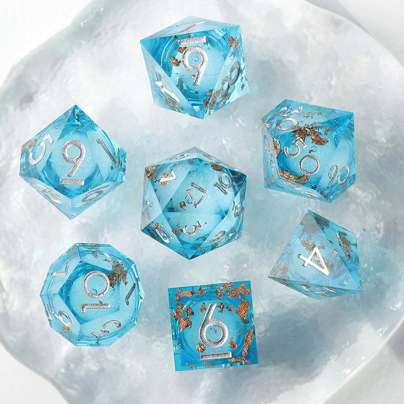 Dragon Resin D20 Dice – Eye Corner – alternate product view