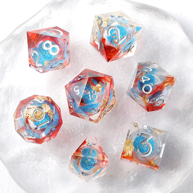 Dragon Resin D20 Dice – Eye Corner – alternate product view