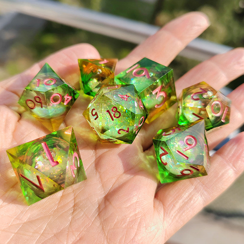 Dragon Resin D20 Dice – Eye Corner – alternate product view
