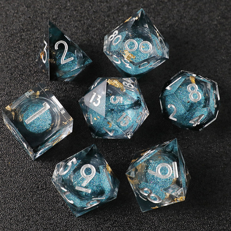Dragon Resin D20 Dice – Eye Corner – alternate product view