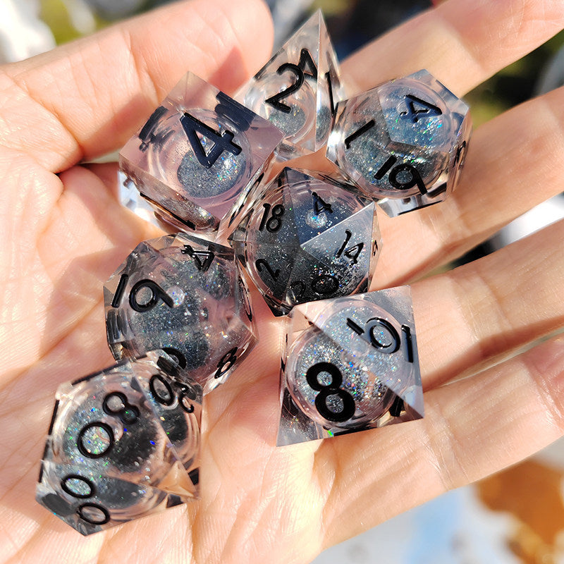 Dragon Resin D20 Dice – Eye Corner – alternate product view