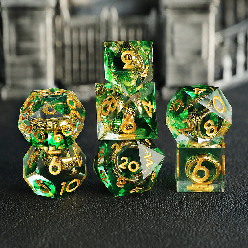 Dragon Resin D20 Dice – Eye Corner – alternate product view