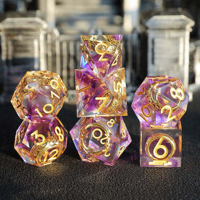 Dragon Resin D20 Dice – Eye Corner – alternate product view