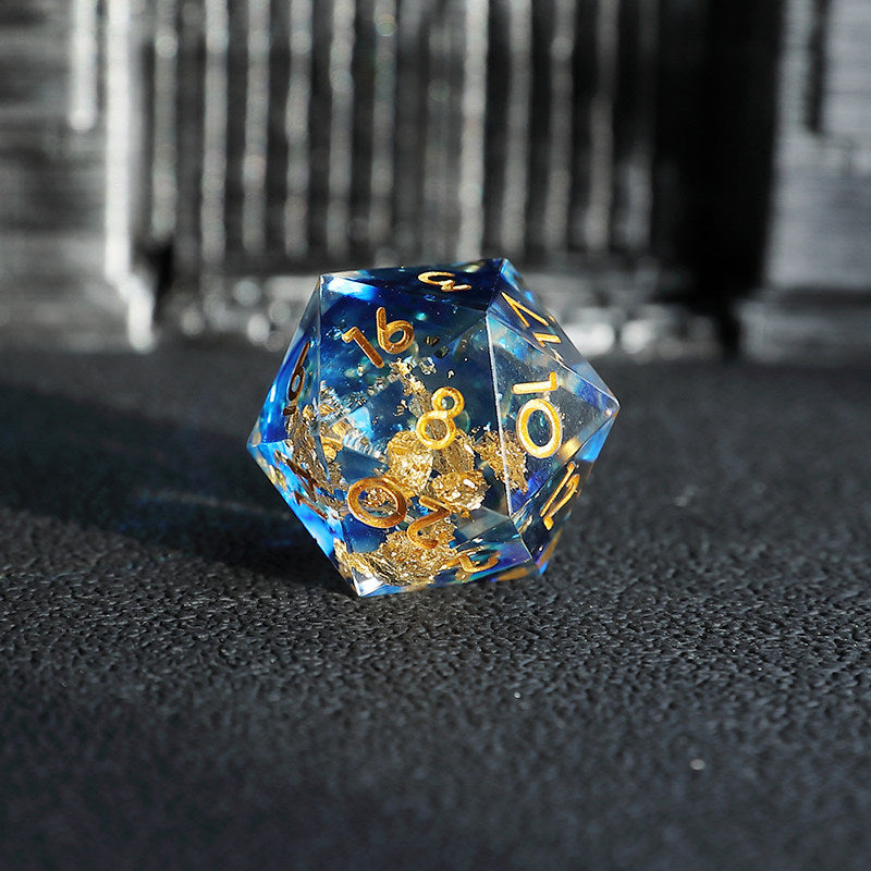 Dragon Resin D20 Dice – Eye Corner – alternate product view