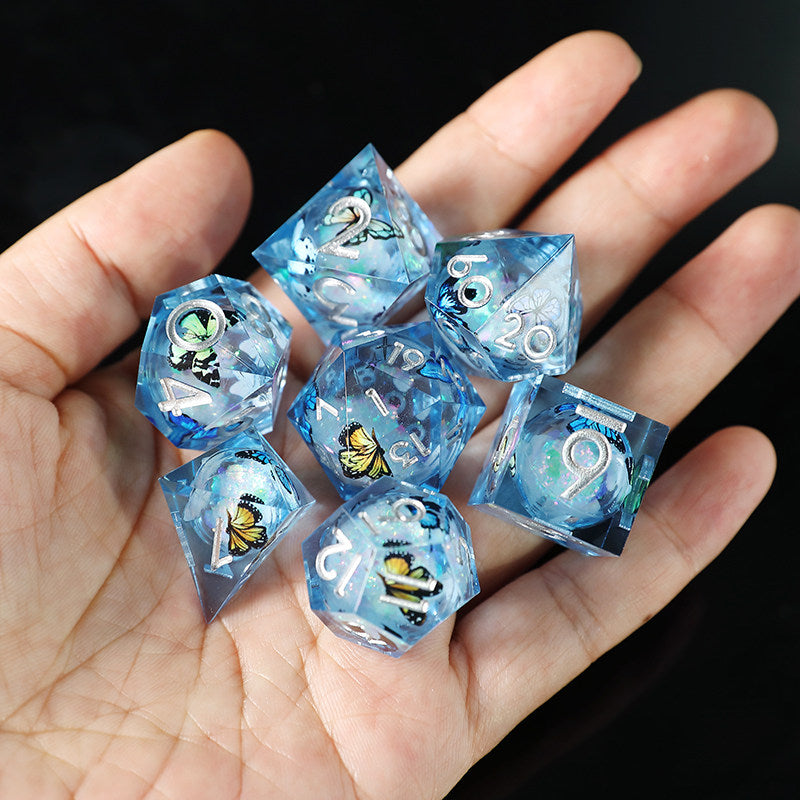 Dragon Resin D20 Dice – Eye Corner – alternate product view
