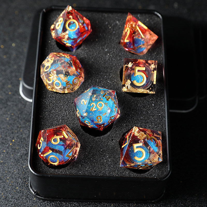 Dragon Resin D20 Dice – Eye Corner – alternate product view