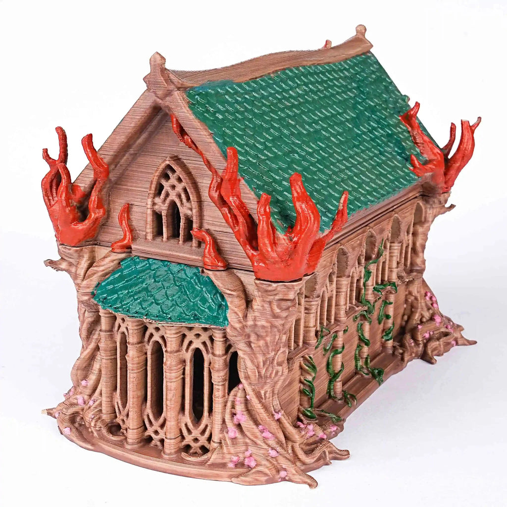 Fantasy Elf RPG Miniature – Tabletop Model – DND Fantasy Style Elven Architecture - Tabletop Miniatures