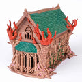 Fantasy Elf RPG Miniature – Tabletop Model – DND Fantasy Style Elven Architecture - Tabletop Miniatures