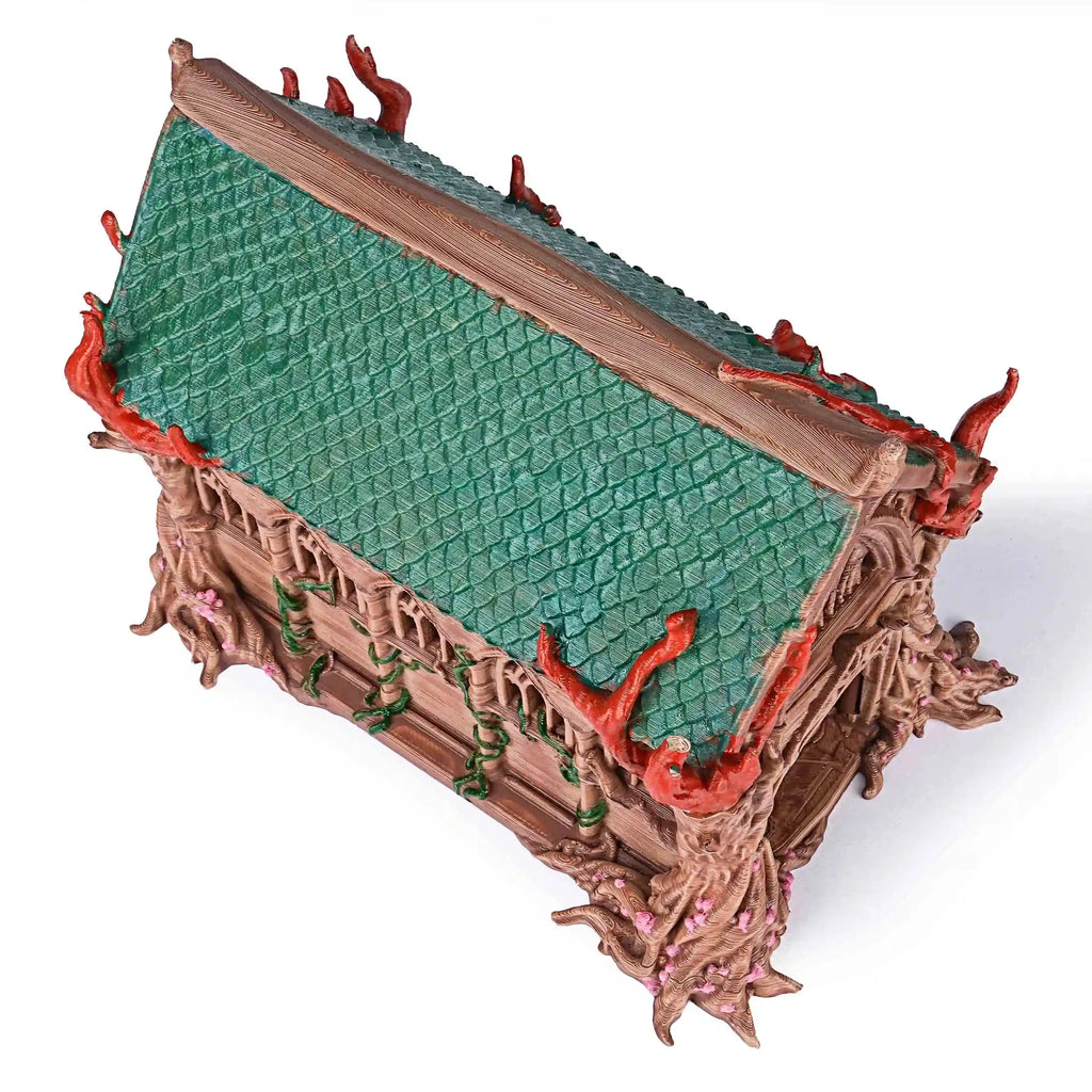 Fantasy Elf RPG Miniature – Tabletop Model – DND Fantasy Style Elven Architecture - Tabletop Miniatures