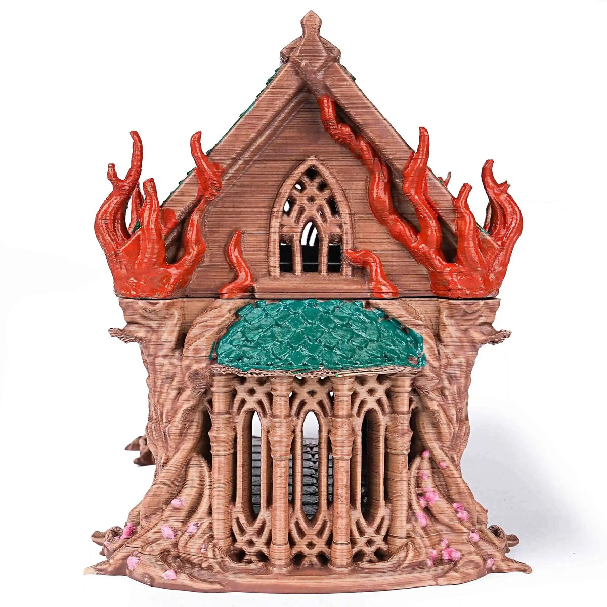 Fantasy Elf RPG Miniature – Tabletop Model – DND Fantasy Style Elven Architecture - Tabletop Miniatures