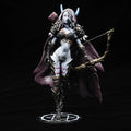Fantasy Sylvanas RPG Miniature – Tabletop Model Dice – DND Dice Fantasy Adventure Sylvanas Windrunner 15cm Tabletop