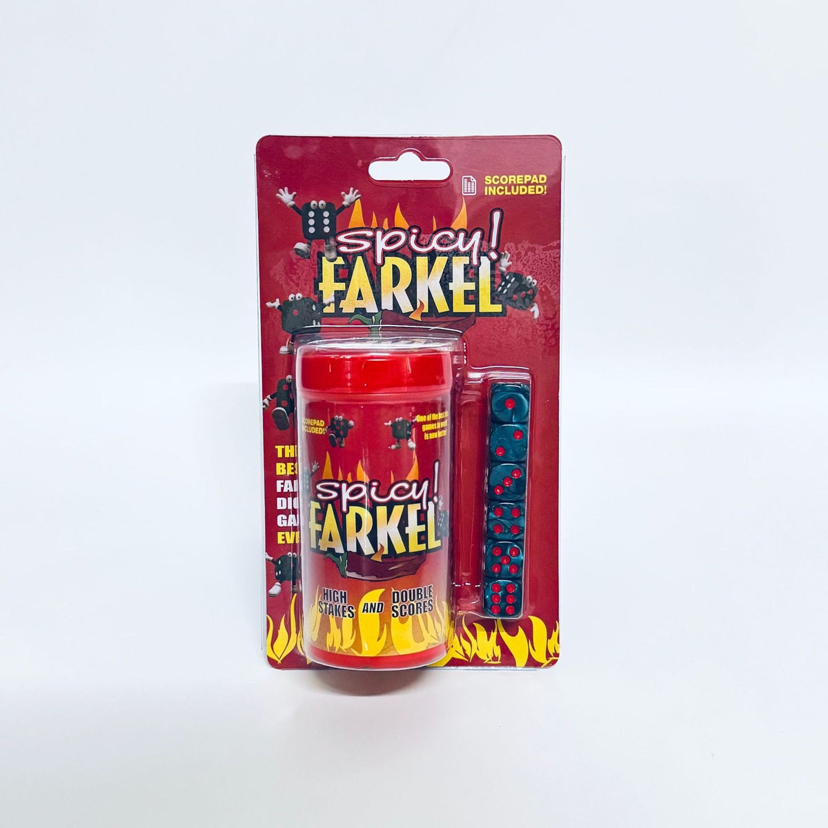 Farkel Spicy RPG Dice – FARKEL Spicy Farkel Dice Game is a home and travel game featuring double scoring and roulette