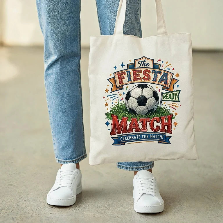 Football Canvas Dice Bag – alternate product view