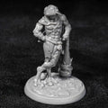 Frog Warrior RPG Miniature – 3D-Printed Tabletop Model – Fairy fantasy style 3D printed model DND Frog Warrior chess