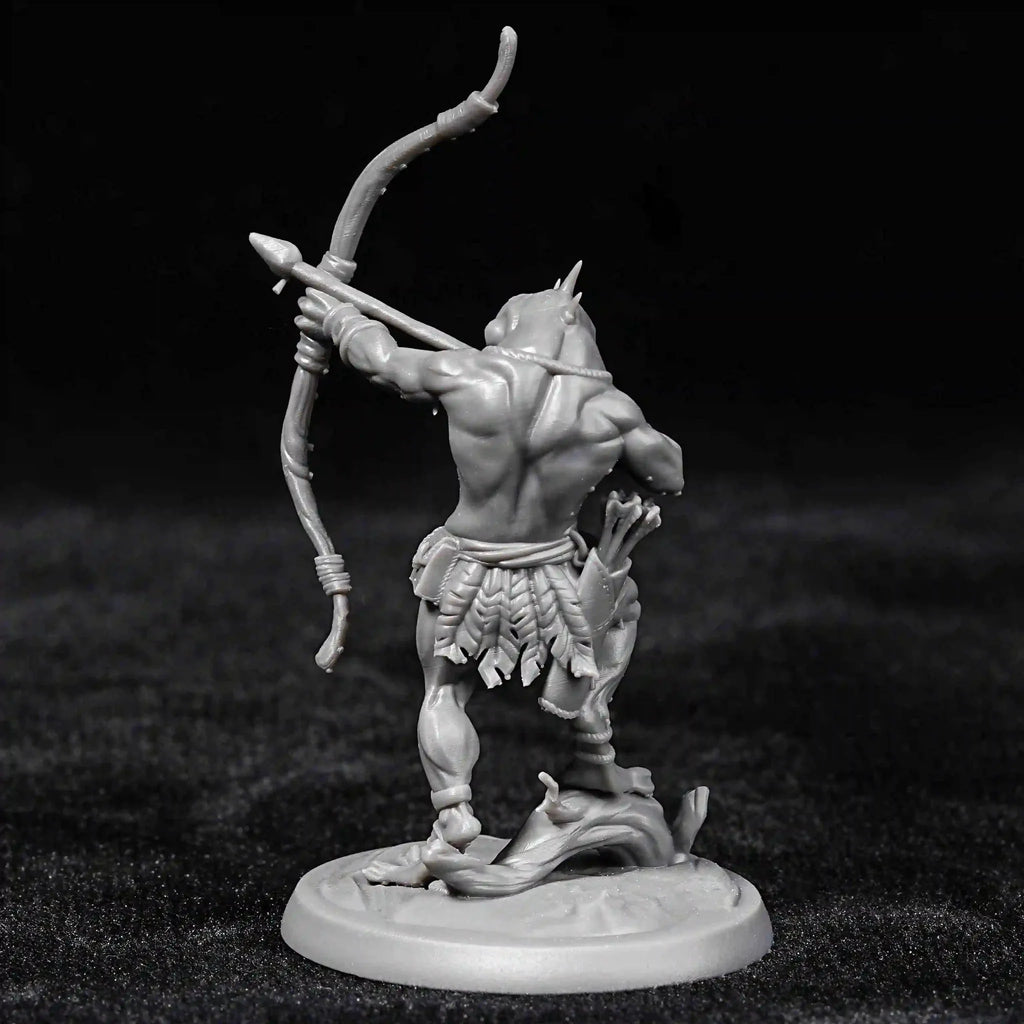 Frogman Archer RPG Miniature – Tabletop Model – Frogman Archer DND Character Miniature Model