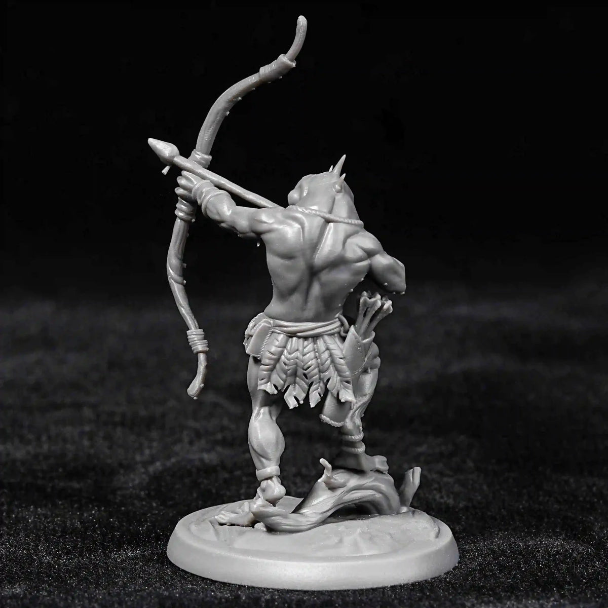 Frogman Archer RPG Miniature – Tabletop Model – Frogman Archer DND Character Miniature Model