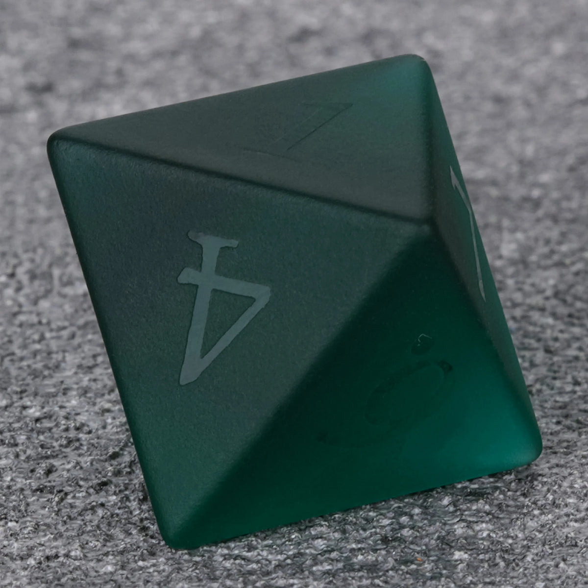 Frosted Pine Glass DND Dice Set – alternate product view