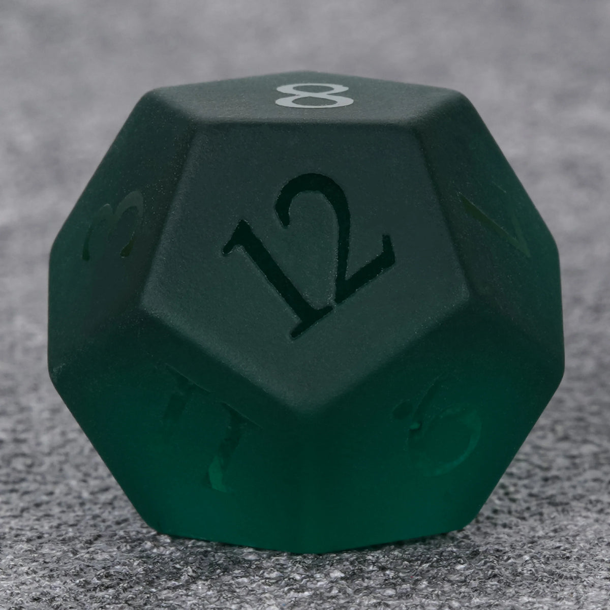 Frosted Pine Glass DND Dice Set – alternate product view