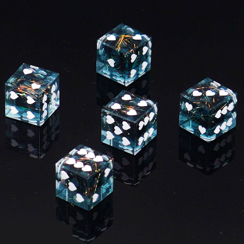 Heart Liquid Core Dice Set – alternate product view