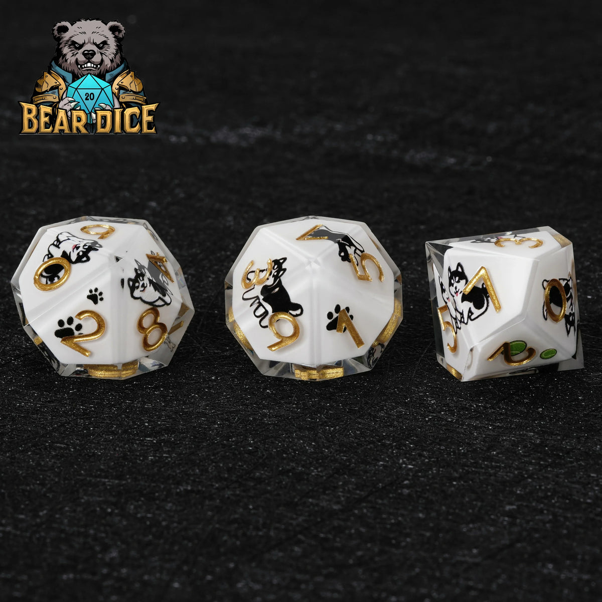Husky Resin D10 Dice Set – alternate product view