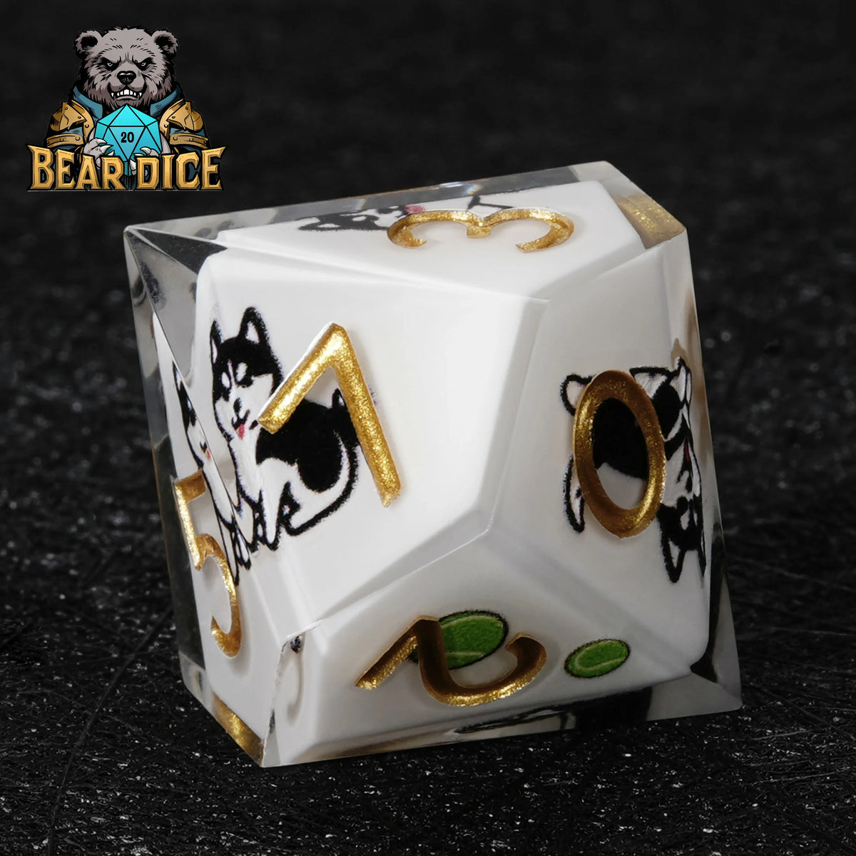 Husky Resin D10 Dice Set – alternate product view