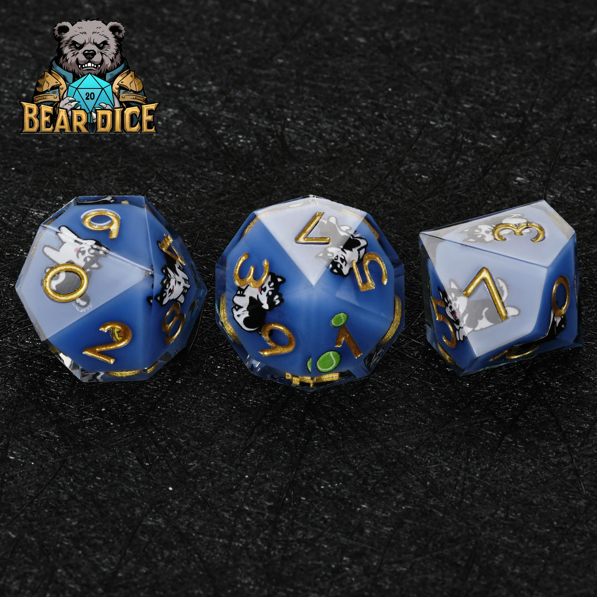 Husky Resin DND Dice Set – alternate product view