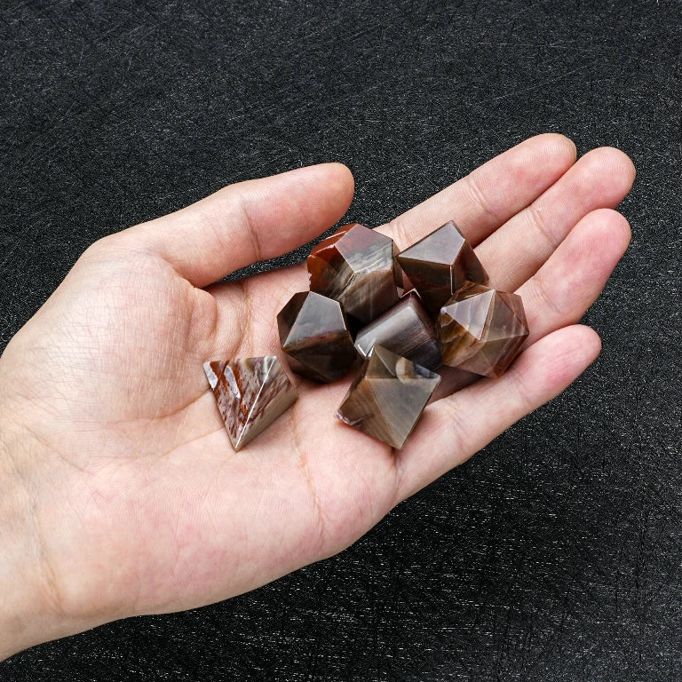 Jade Birch Gemstone DND Dice Set – alternate product view