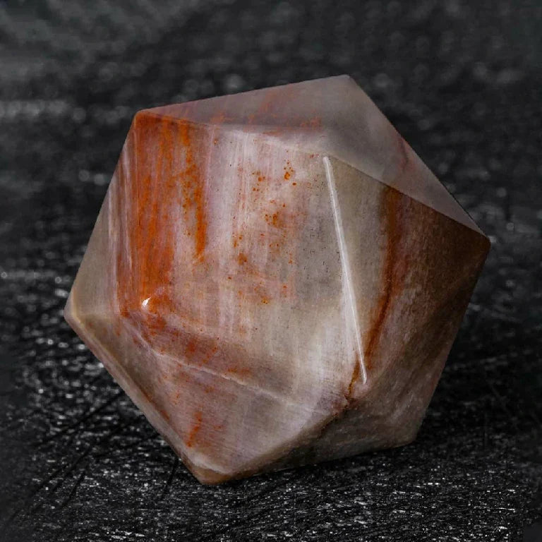 Jade Birch Gemstone DND Dice Set