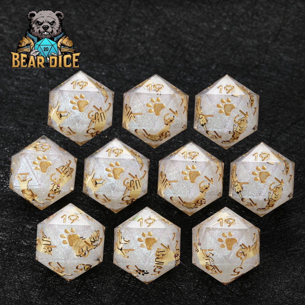 Labrador Glitter Resin – Personalized Design – Personalized Design 1 – alternate product view