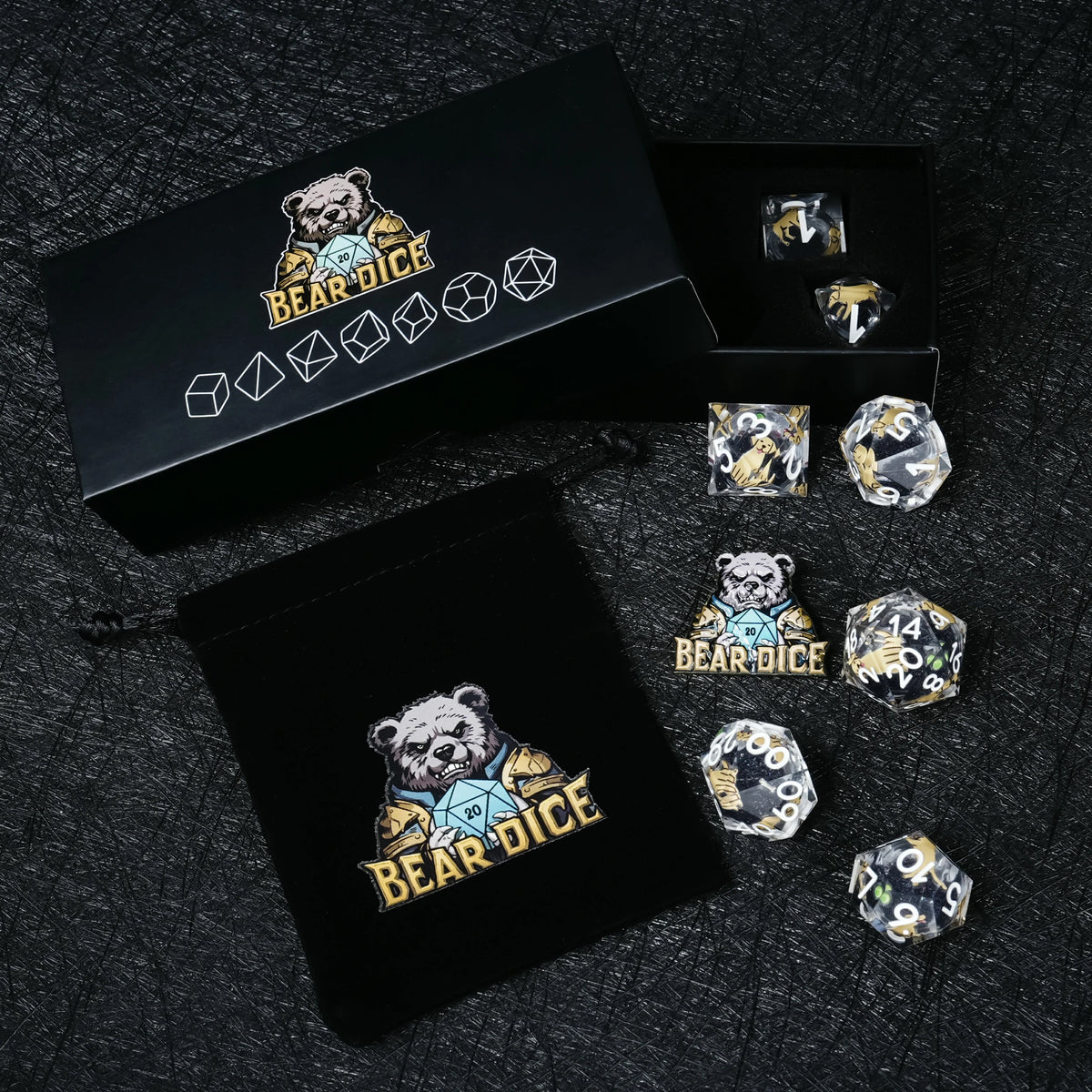 Labrador Liquid Core Dice Set – alternate product view