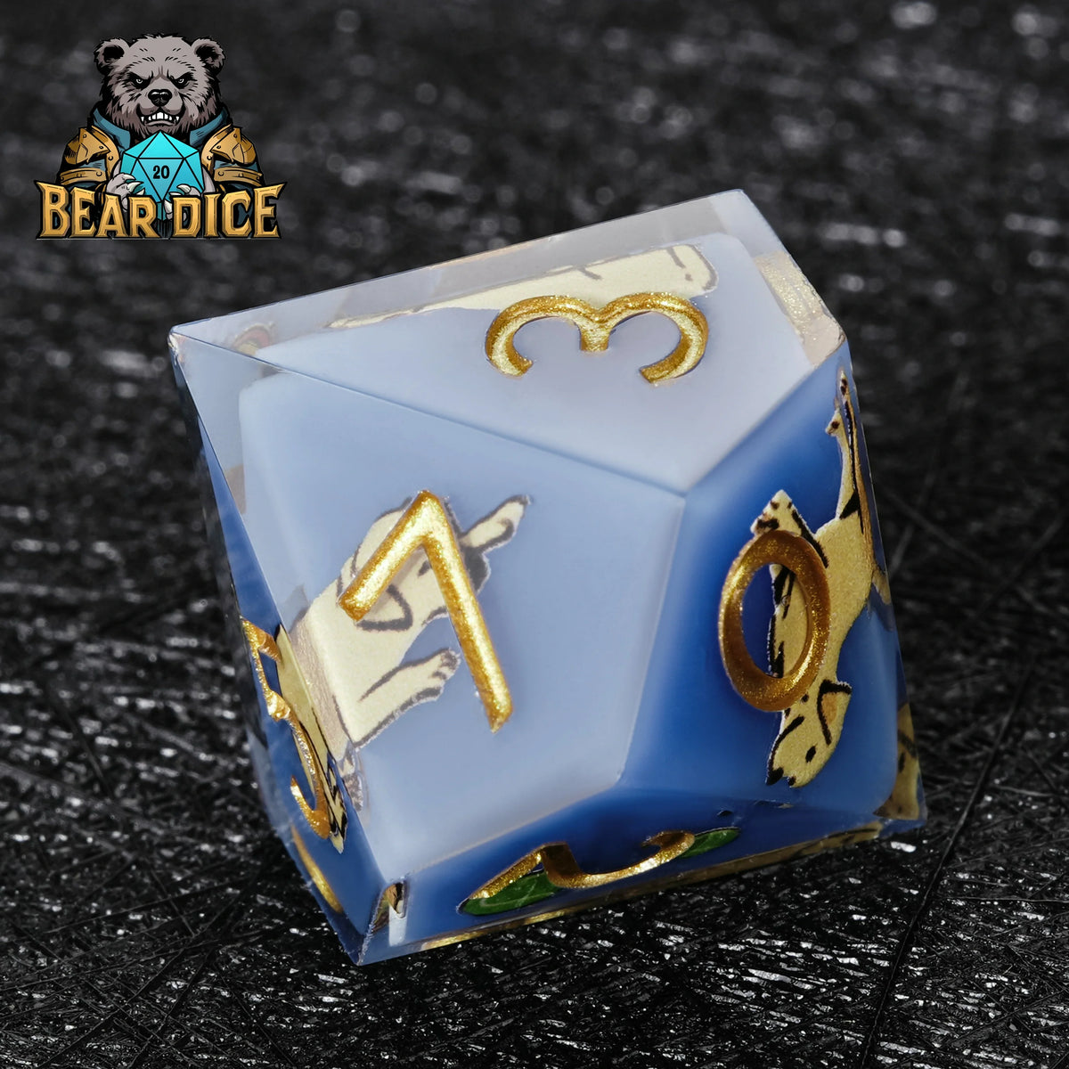Labrador Resin D10 Dice Set – alternate product view