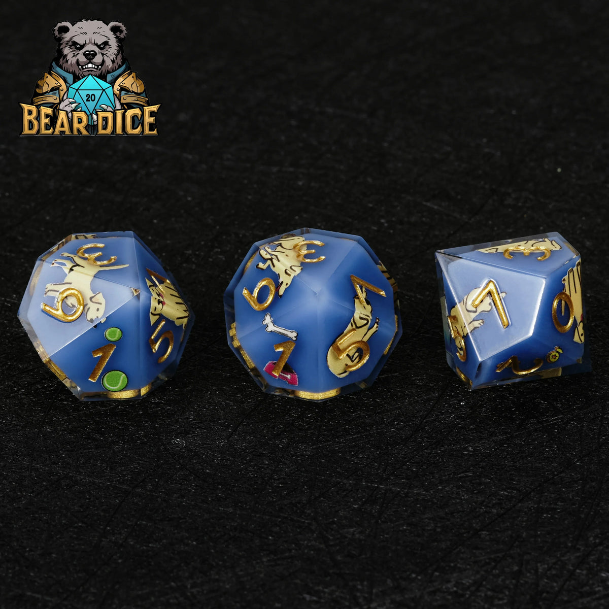 Labrador Resin D10 Dice Set – alternate product view