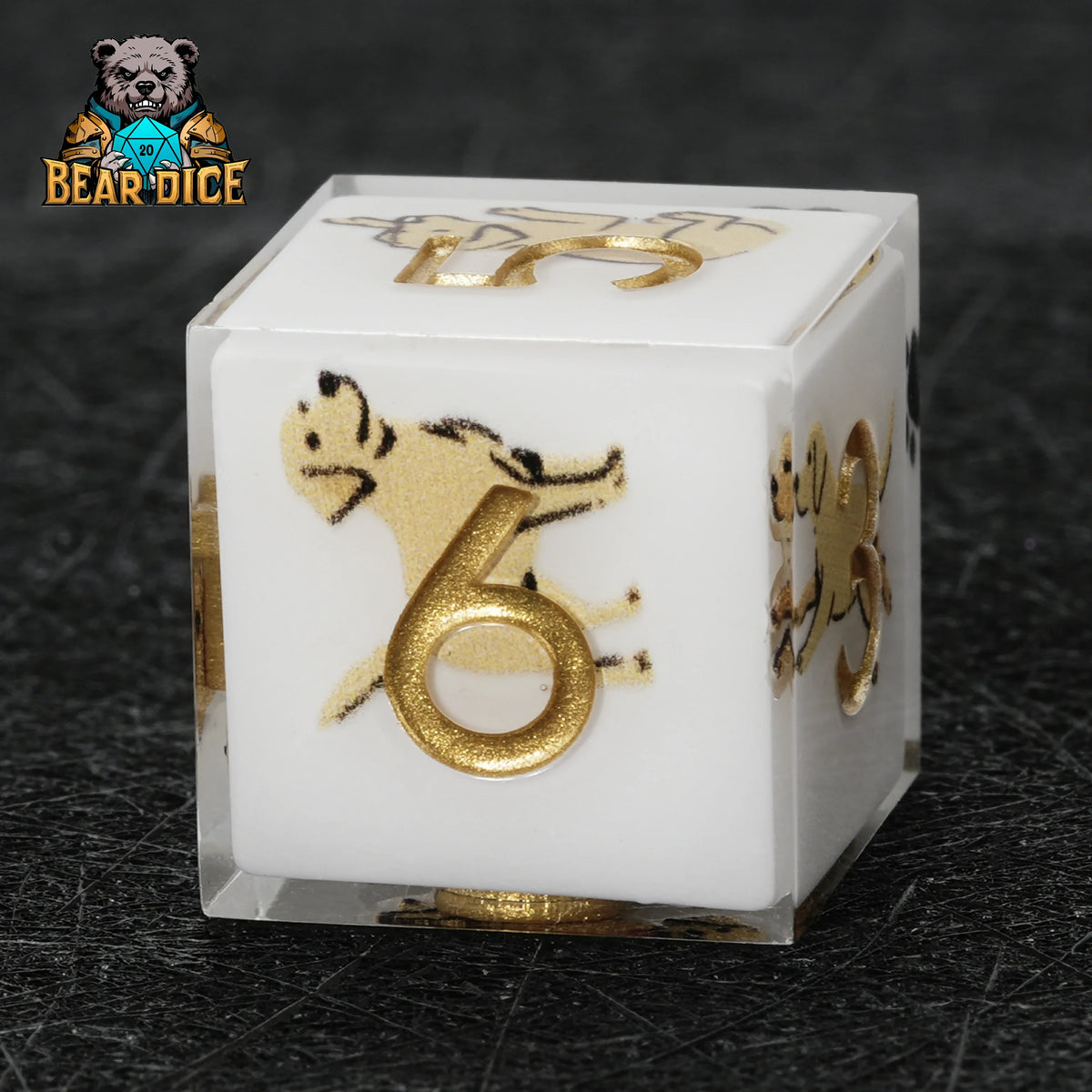 Labrador Resin D6 Dice Set – alternate product view