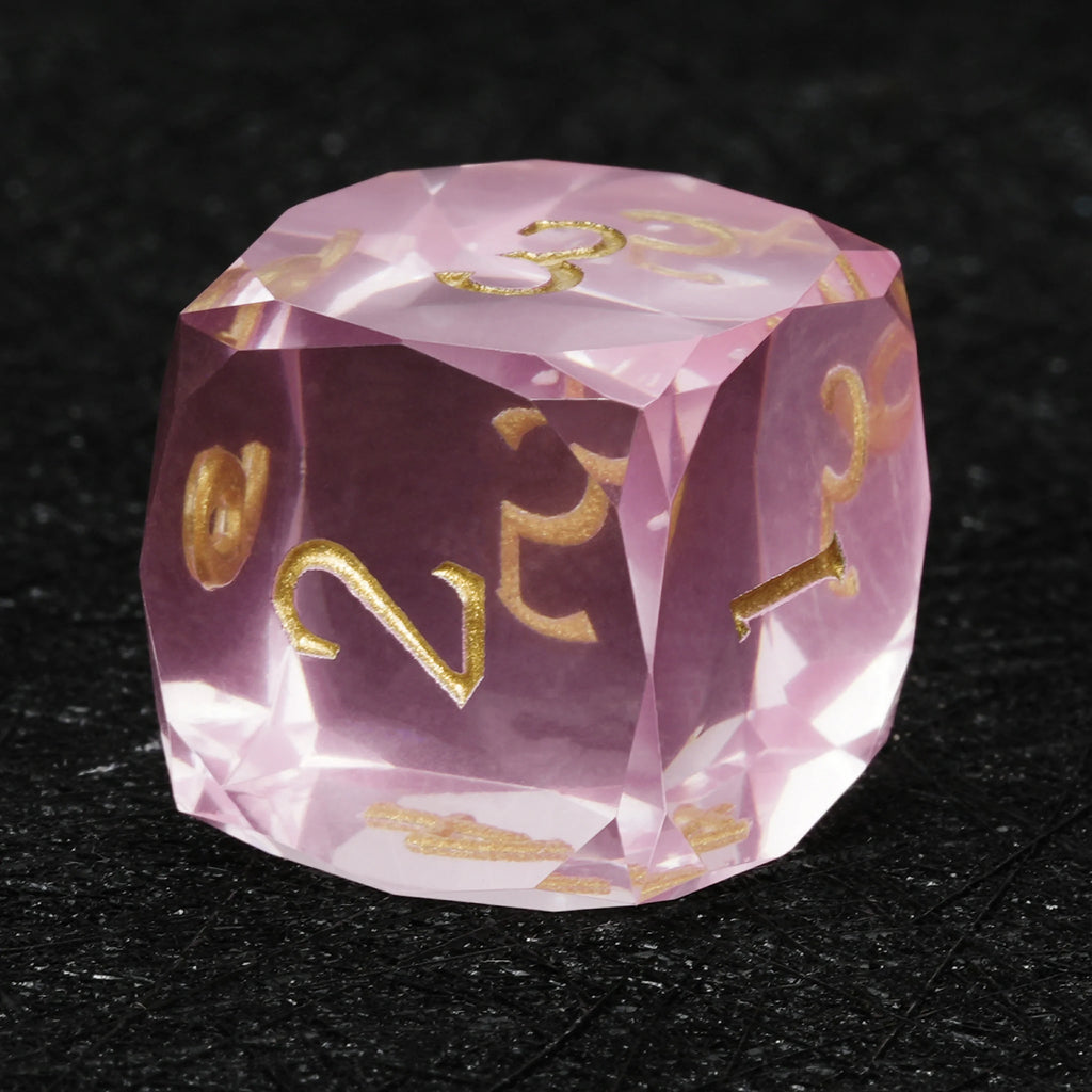 Light Resin Sharp Edge Dice Set – alternate product view