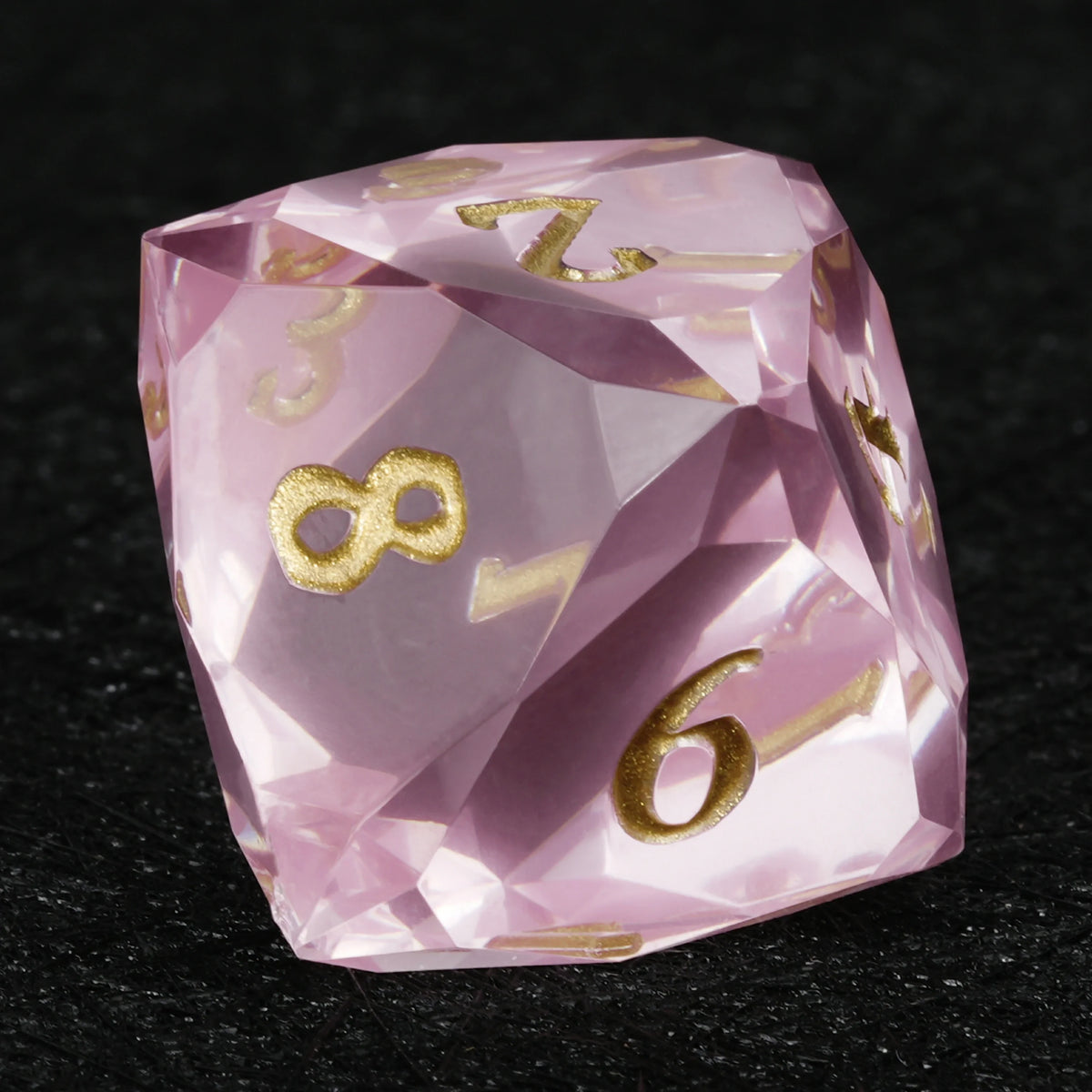 Light Resin Sharp Edge Dice Set – alternate product view