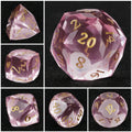 Light Resin Sharp Edge Dice Set