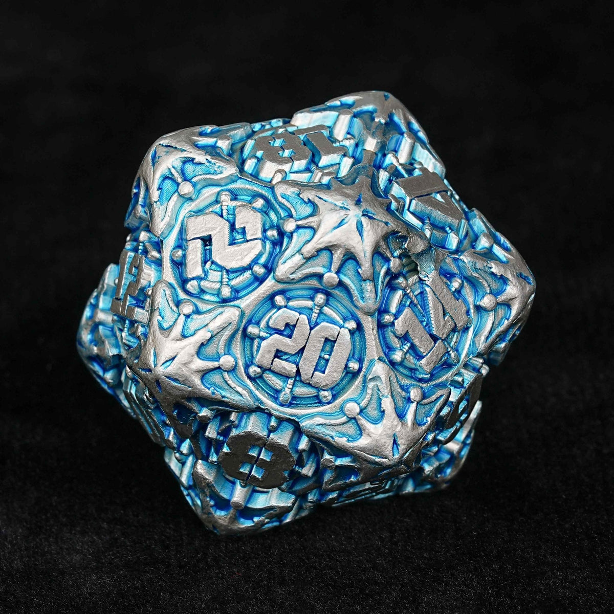Limited Clearance Metal DND Dice Set – Limited Clearance - Metal Pirate DND Dice Set｜3D Embossed Metal