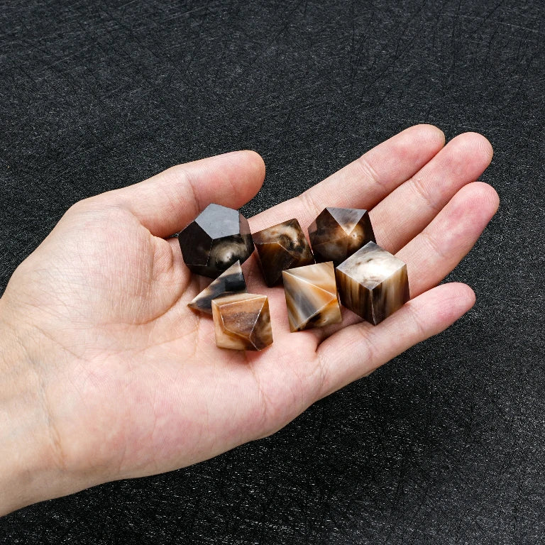Look Text Gemstone DND Dice Set – alternate product view