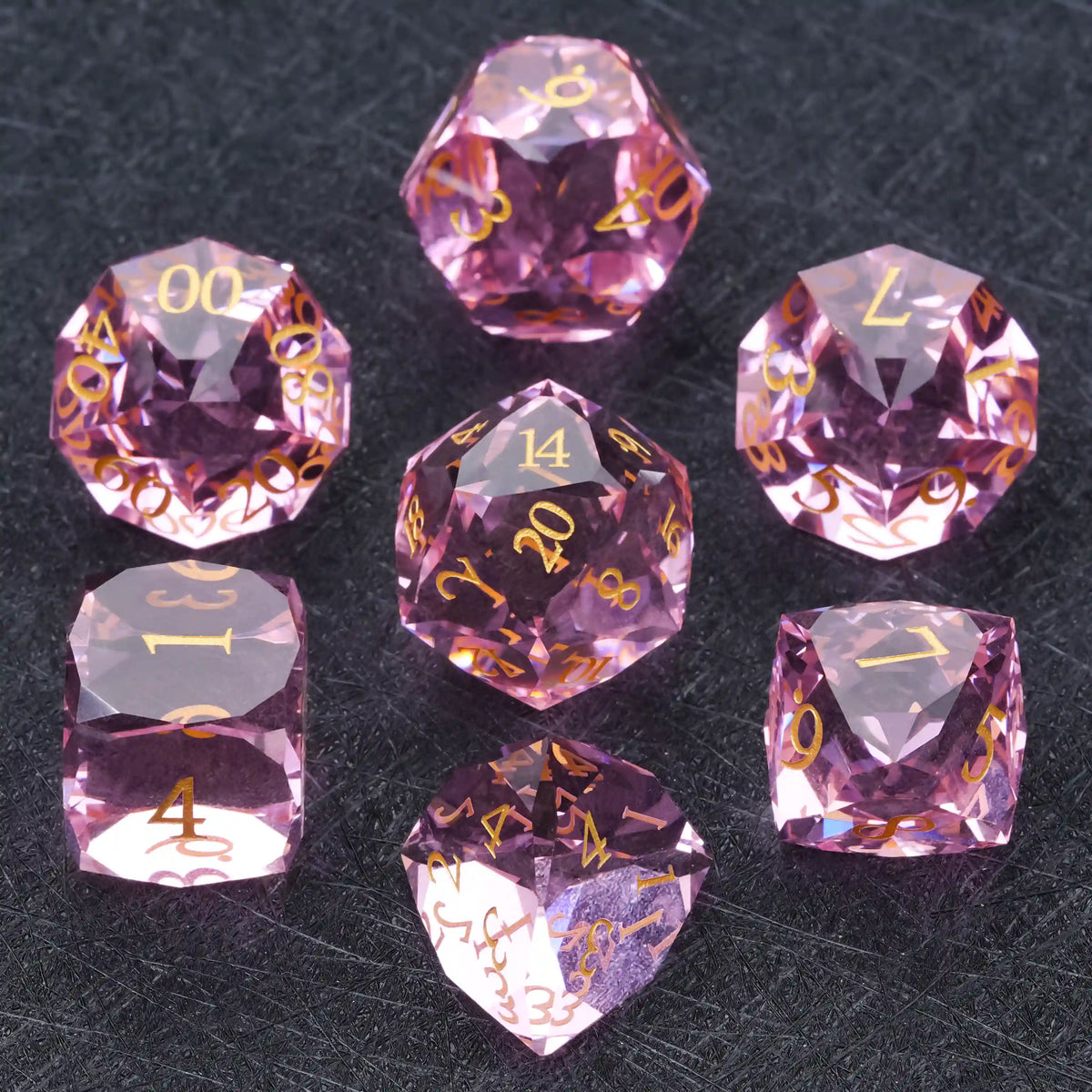 Multi Sided Gemstone DND Dice Set – alternate product view
