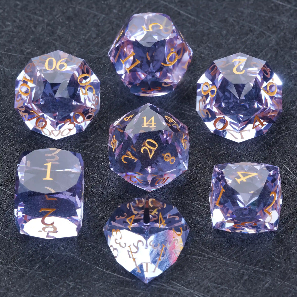 Multi Sided Gemstone DND Dice Set – alternate product view