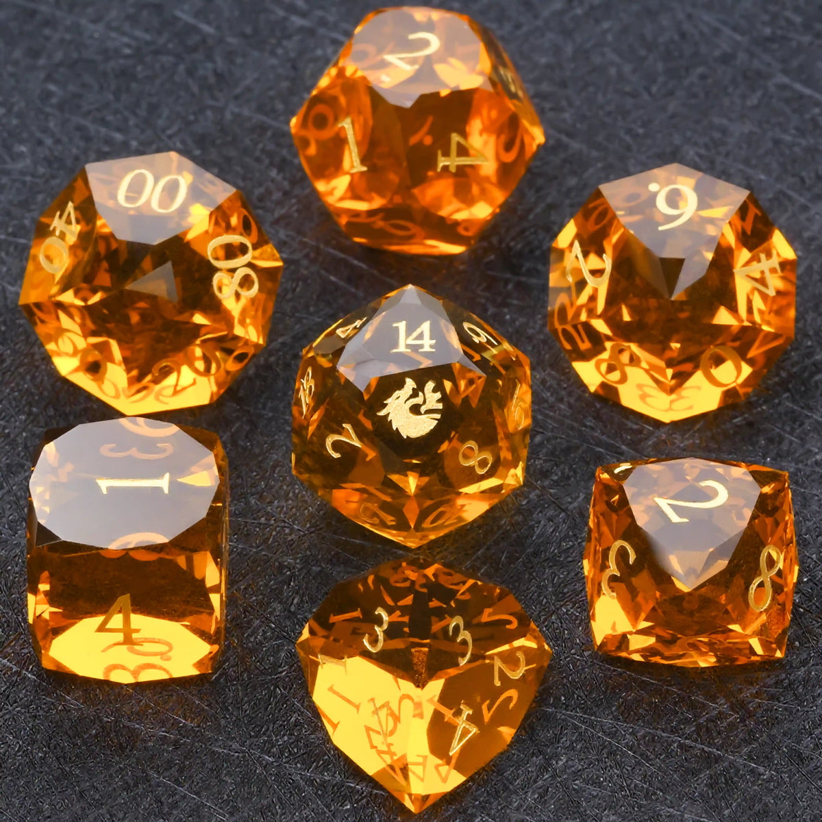 Multi Sided Gemstone DND Dice Set – alternate product view