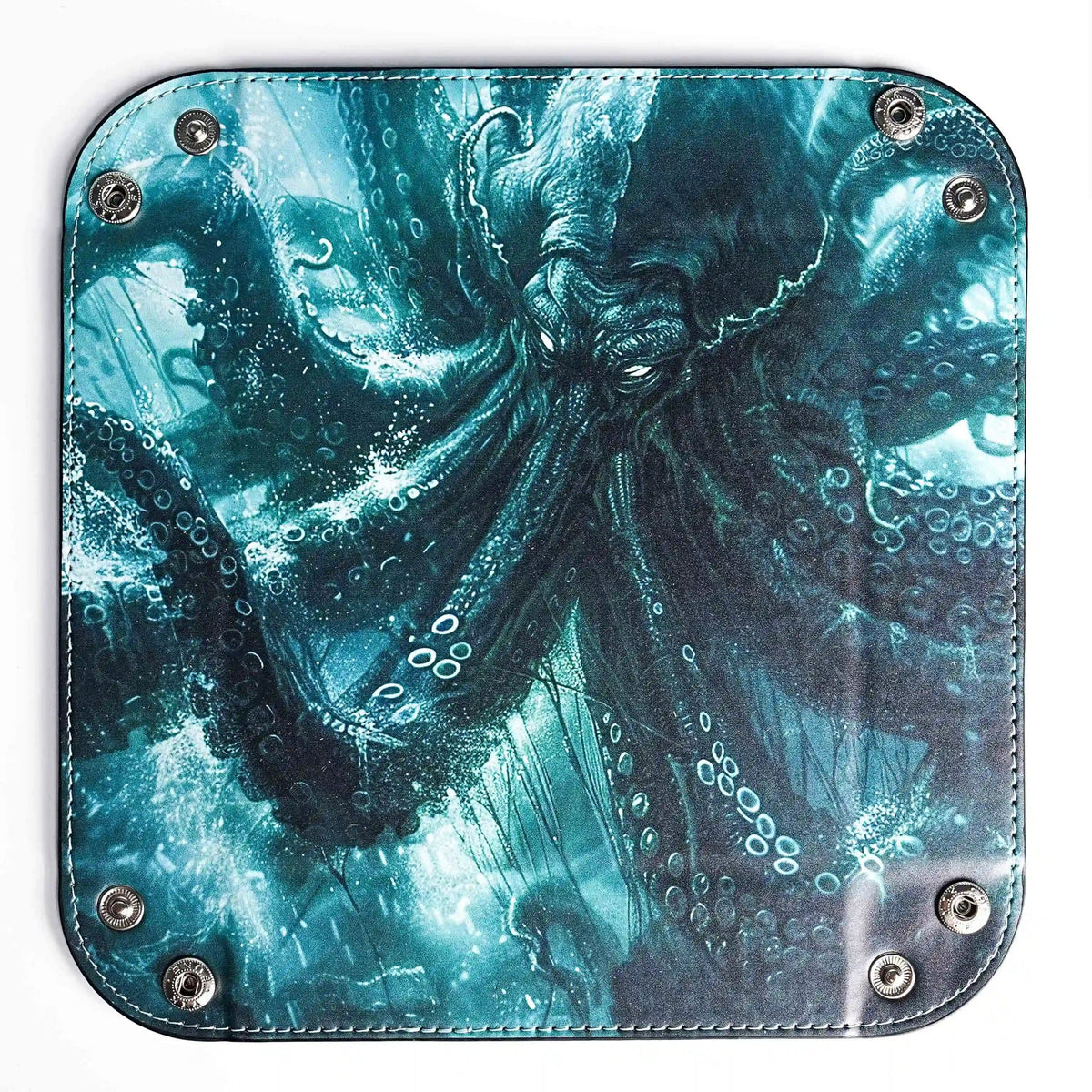 Octopus Folding Dice Tray – Cool COC Deep Sea Octopus Foldable Table Game Dice Tray